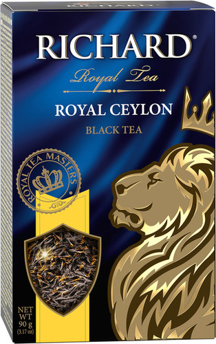 Чай черный листовой Ричард Роял Цейлон 90г