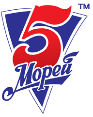 Логотип бренда 5 Морей