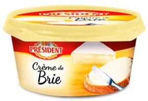 Сыр плавленый Creme de Brie 50% 125г Президент