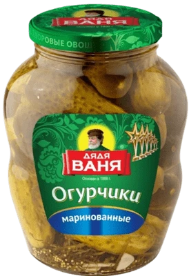 Огурчики маринованные 1,8 кг Дядя Ваня
