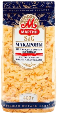 Макароны Гребешки 400 г Мартин