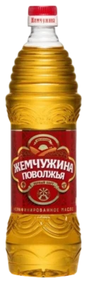 Масло подсолнечное нерафинированное 0,8 л Жемчужина Поволжья