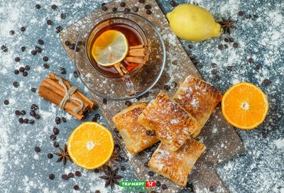 Апельсиновое печенье