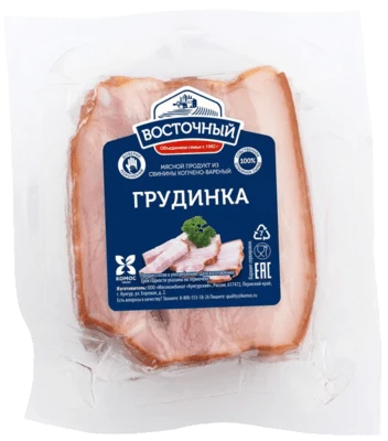Грудинка из свинины копчено-вареная кат. В 330 г Восточный