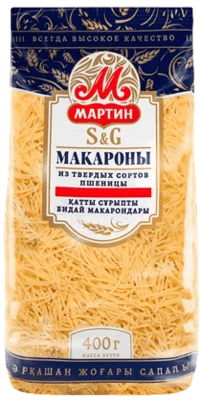 Макароны Вермишель №1 400 г Мартин