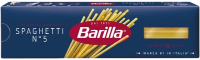 Макаронные изделия Barilla Спагетти №5 из твердых сортов пшеницы 450 г