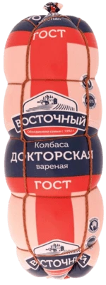 Колбаса вареная Докторская кат. А Восточный ~1,3 кг