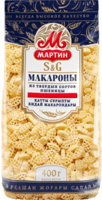 Макароны Листики 400 г Мартин