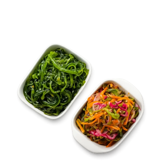 Салаты с морской капустой