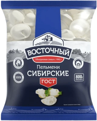 Пельмени Сибирские 800 г Восточный
