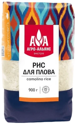 Рис для плова 900 г Агро-Альянс