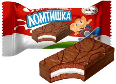 Десерт Ломтишка глазированный 30 г Акконд