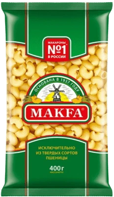 Макароны Улитки 400 г Макфа