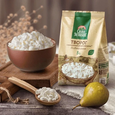 Творог 5% 500 г Село Зелёное