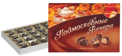 Набор конфет ассорти Подмосковные вечера 200 г Рот Фронт