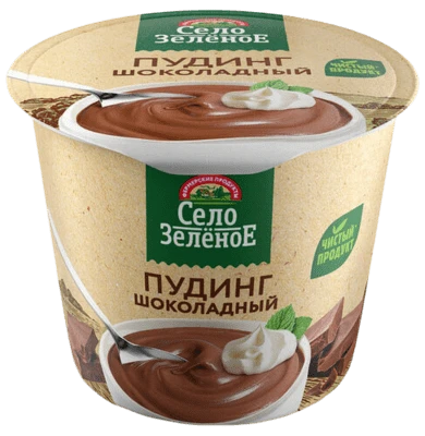 Пудинг шоколадный 3% 120 г Село Зелёное