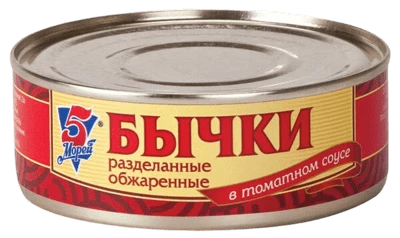 Бычки обжаренные в томатном соусе 240 г 5 Морей