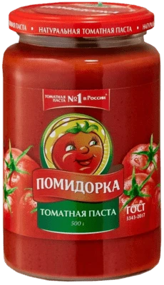 Томатная паста Помидорка 500 г Десан