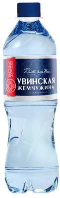 Минеральная вода газированная 0,5л Увинская жемчужина