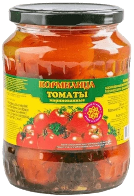Томаты маринованные 680 г Кормилица