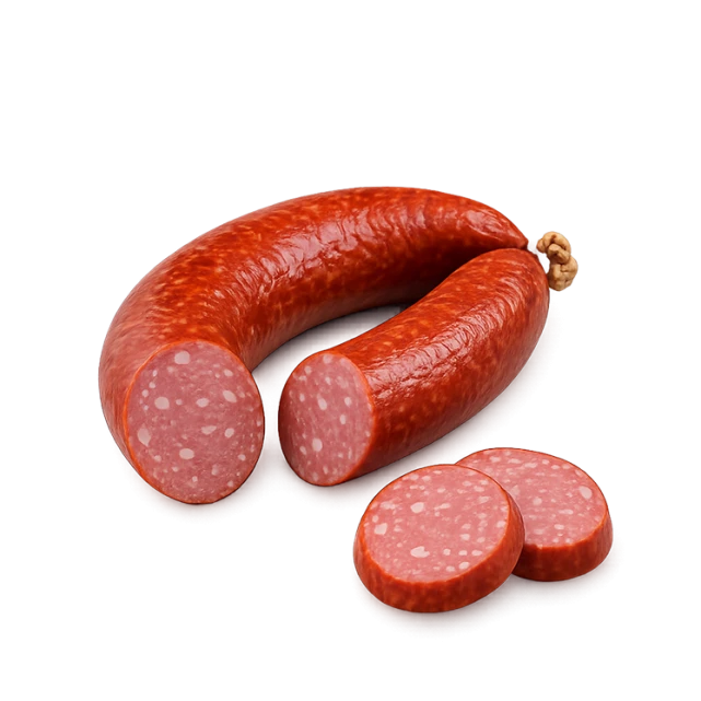 Полукопченая колбаса