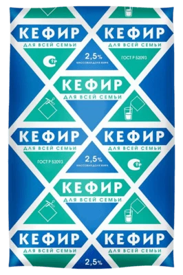 Кефир 2,5% 900 г Для всей семьи