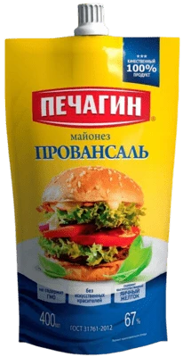 Майонез Провансаль 67% 400 мл Печагин