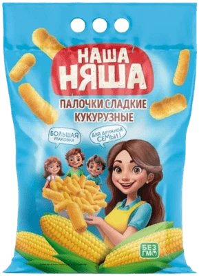 Кукурузные палочки Наша Няша 250 г