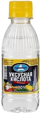Кислота уксусная пищевая 70% 168 мл Адмирал