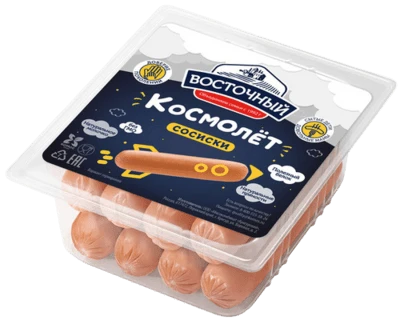 Сосиски Космолет кат. Б 400 г Восточный