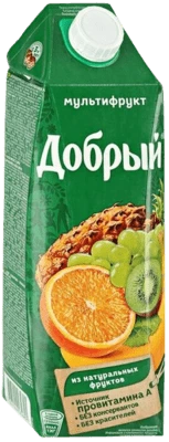 Нектар мультифрукт 1 л Добрый