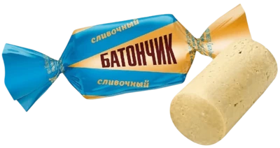 Конфеты Батончик сливочный 1 кг Невский кондитер