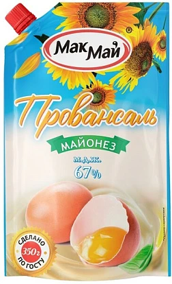 Майонез Провансаль 67% 350 г МакМай