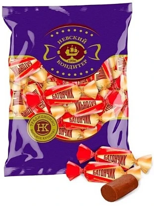 Конфеты Батончик шоколадный 1 кг Невский кондитер