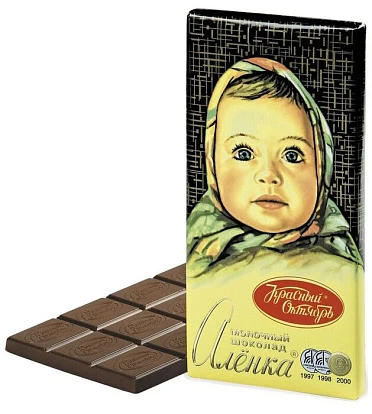 Шоколад молочный Аленка 90 г Красный Октябрь