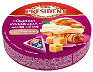 Сыр плавленый Сырная коллекция 140 г Президент