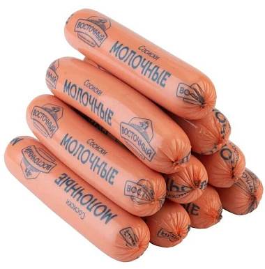 Сосиски Молочные ~1,6 кг Восточный