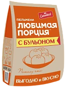 Пельмени Любимая порция с бульоном 800 г Сальников
