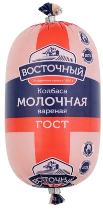 Колбаса вареная Молочная кат. Б 400 г Восточный