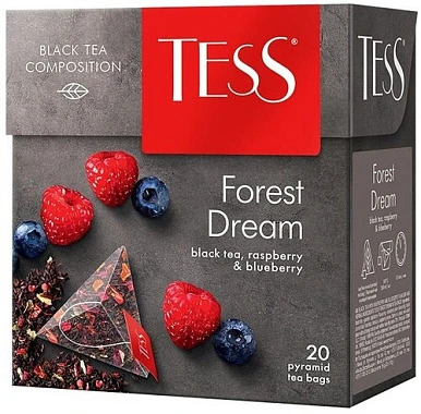 Чай черный Тесс Форест Дрим 20 пакетиков