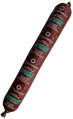 Колбаса варено-копченая Сервелат кат. А ~450 г Италмас