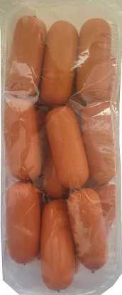 Сардельки куриные Фермерские 2-й сорт ~1,5 кг Глазовская птица