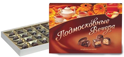 Набор конфет ассорти Подмосковные вечера 200 г Рот Фронт