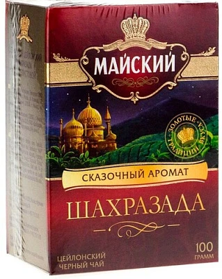 Чай черный Шахразада 100 г Майский