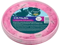 Пресервы Сельдь под шубой (филе в майонезе с овощами) 200 г Рыбная сеть