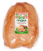Грудка цыпленка-бройлера варено-копченая ~600 г Глазовская птица
