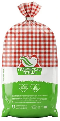 Ноги цыплят-бройлеров замороженные ~1 кг Глазовская птица