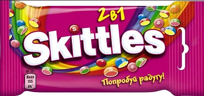 Драже Скитлс 2 в 1 38 г
