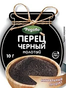Перец черный молотый 10 г Радово