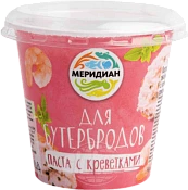 Паста с креветкой для бутербродов 140 г Меридиан